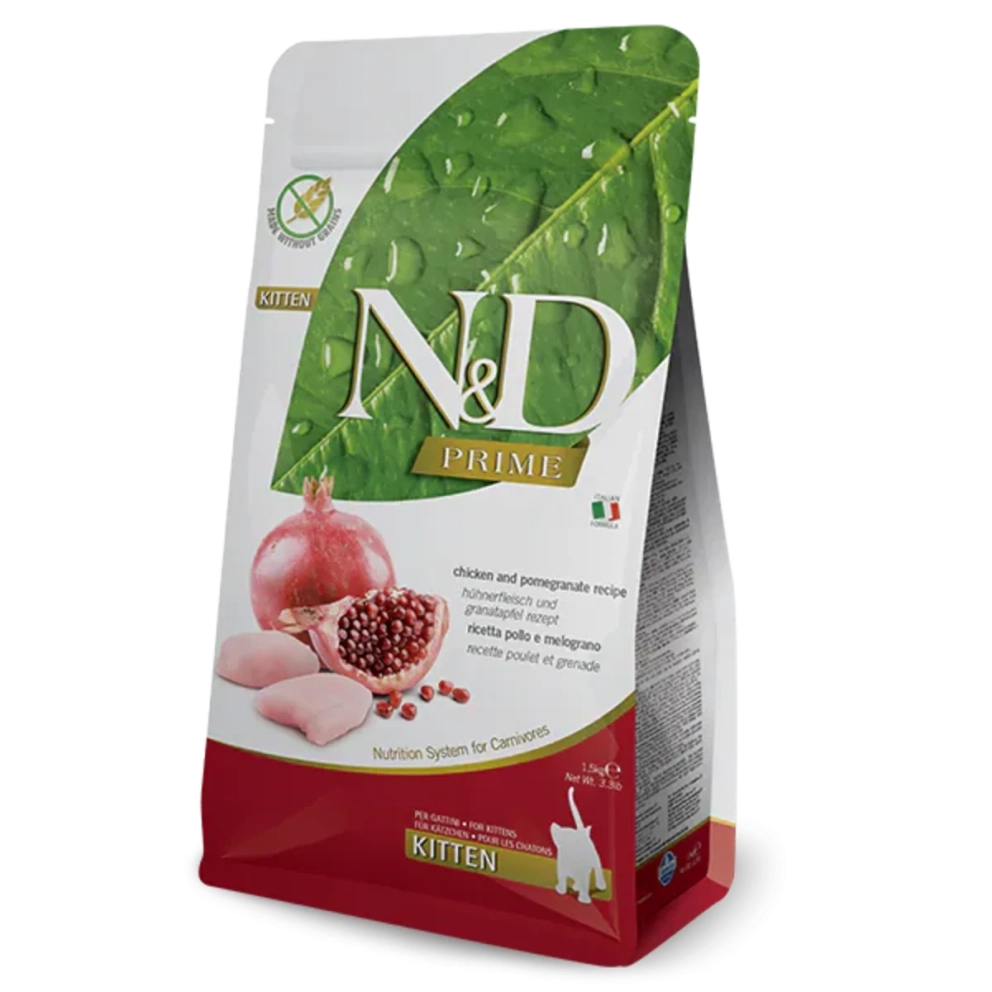 Farmina-ND_cats_dry_PrimeGrainFree_Kitten_Chicken_Pomegrante_1.5&amp;10kg_1.1
