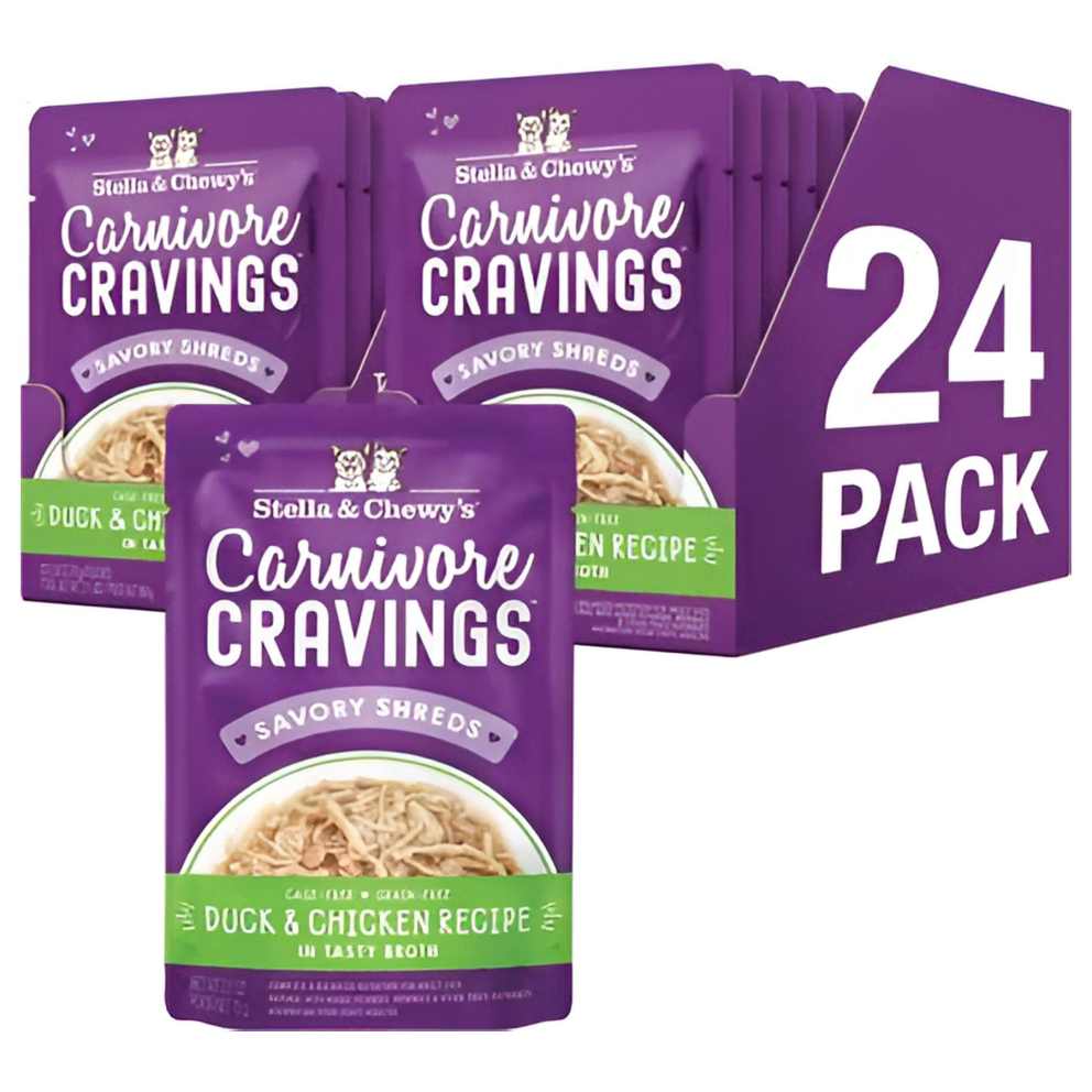 S&amp;C_cat_pouch_Shreds_Duck_Chicken_2.8ozx24_1