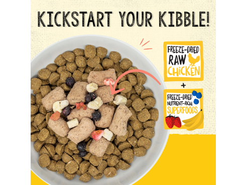 S&amp;C_dog_Dry_Freeze_Dried_Meal_Mixer_Superblends_Chicken_3.25oz_1.2