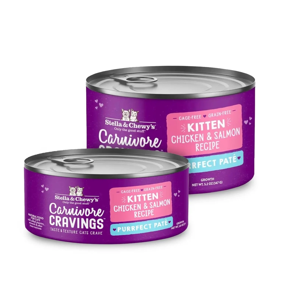 S&amp;C_cat_canned_kitten_Caruivore_Cravings_Pate_chicken_salmon_pate_2in1_1