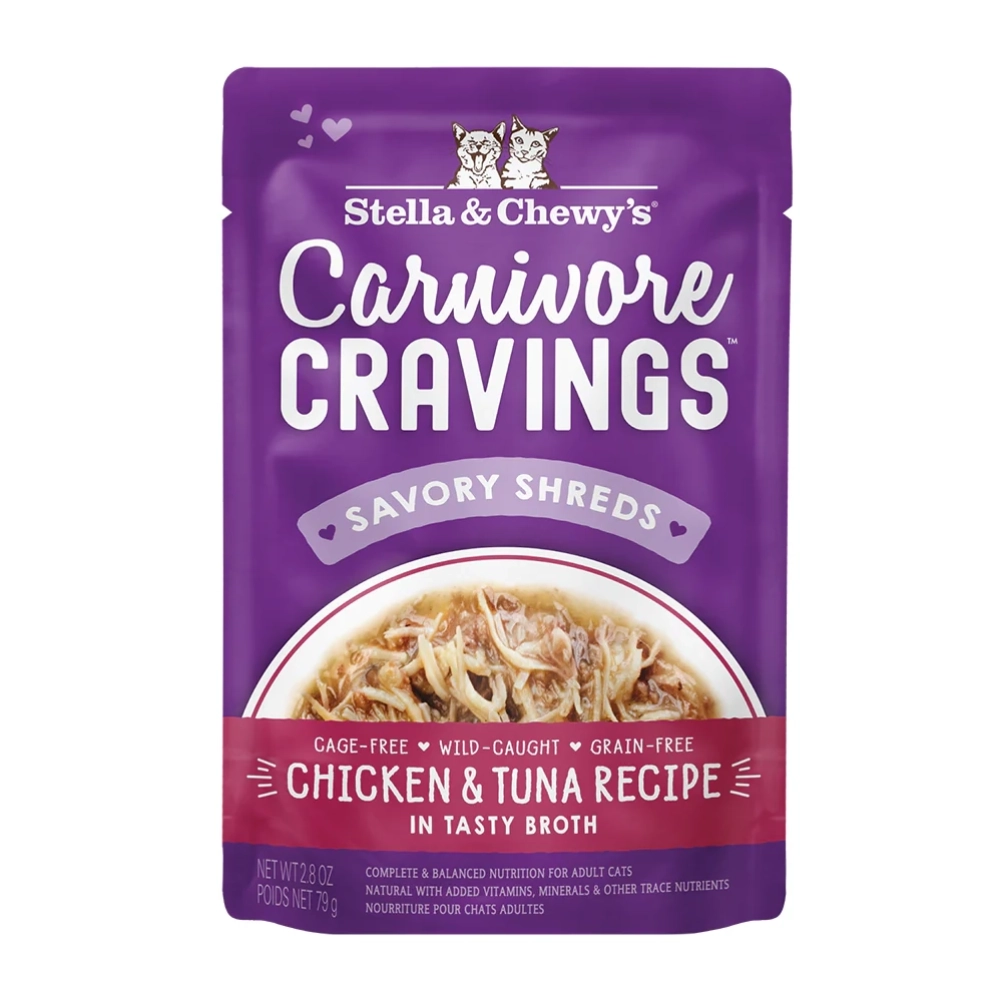 S&amp;C_cat_pouch_Shreds_Chicken_Tuna_2.8oz_1