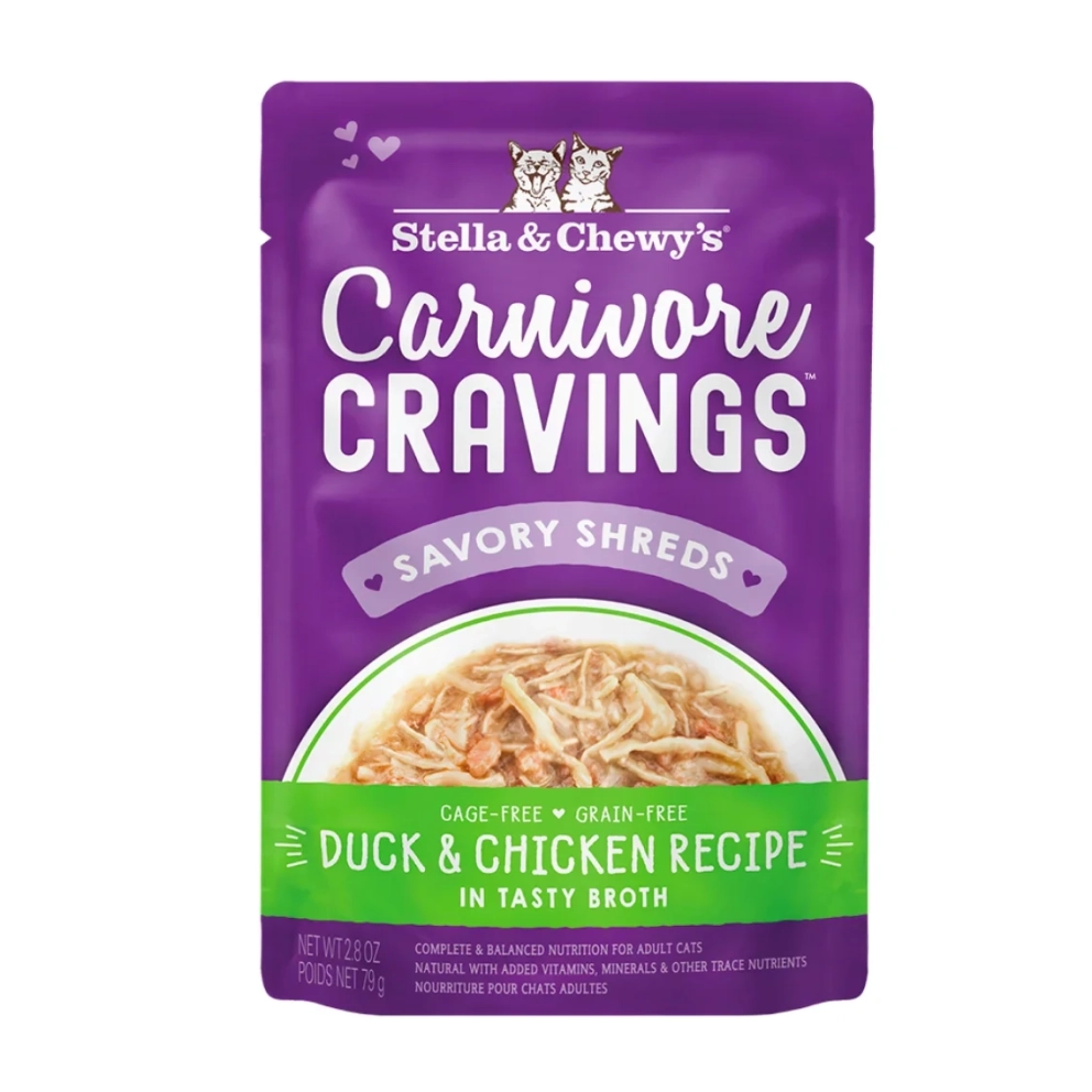 S&amp;C_cat_pouch_Shreds_Duck_Chicken_2.8oz_1