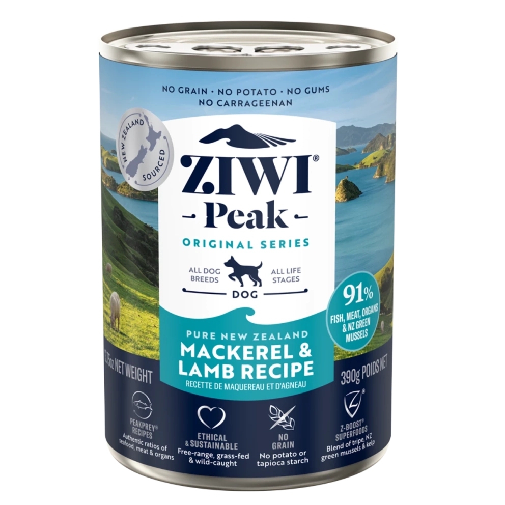 ZIWI_Peak_dog_canned_Originals_Mackerel_Lamb_390g_1