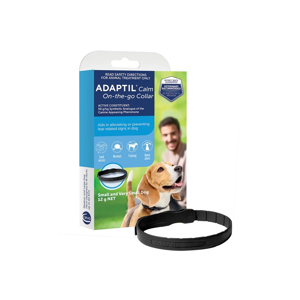 Adaptil_Collar_Small_Front_Facing_Right_with_collar