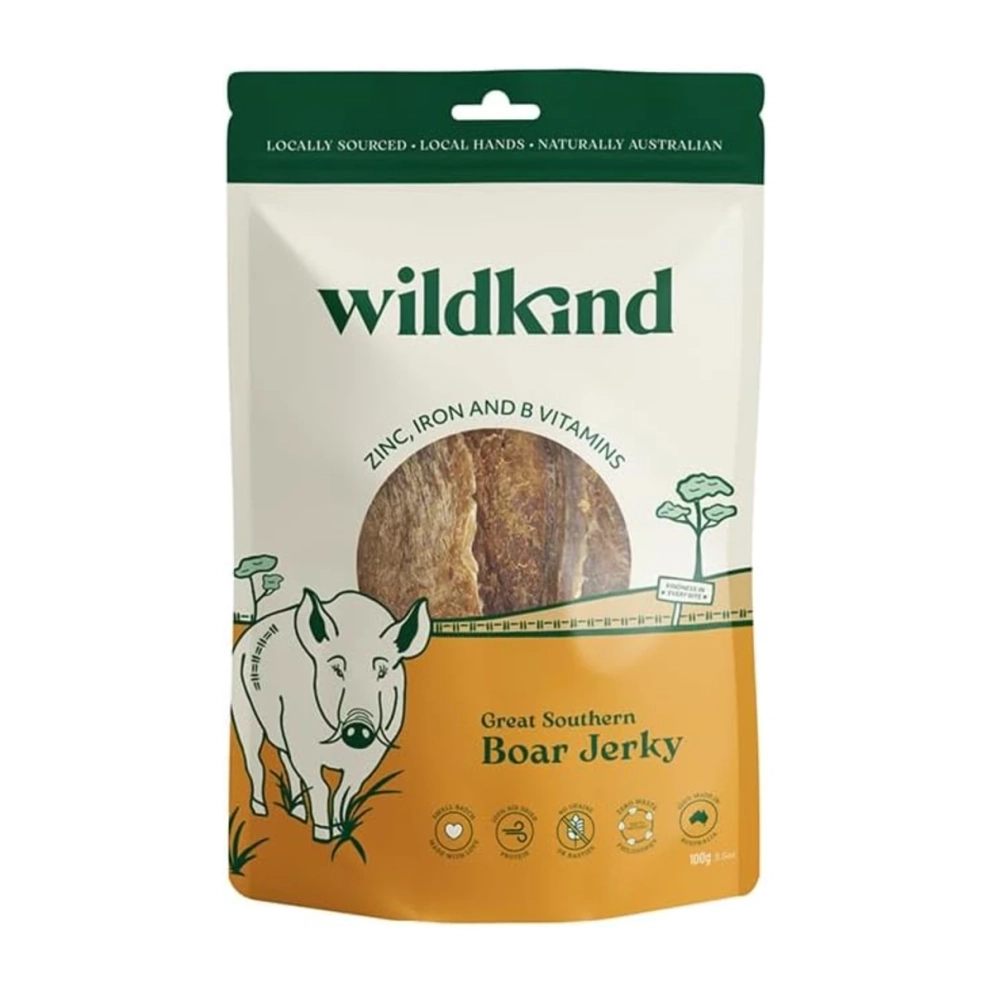 Wildkind_Dog_AirDried_Boar_Jerk_100g_