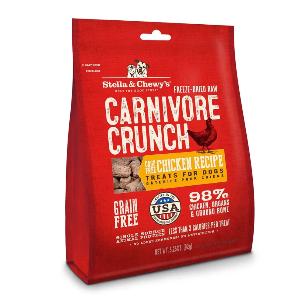 S&amp;C_dog_Freeze_Dried_Carnivore_Crunch_Chicken_3.25oz_1.1