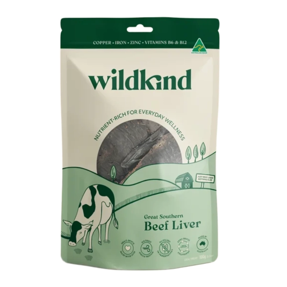 Wildkind_Dog_AirDried_Beef_Liver_100g_