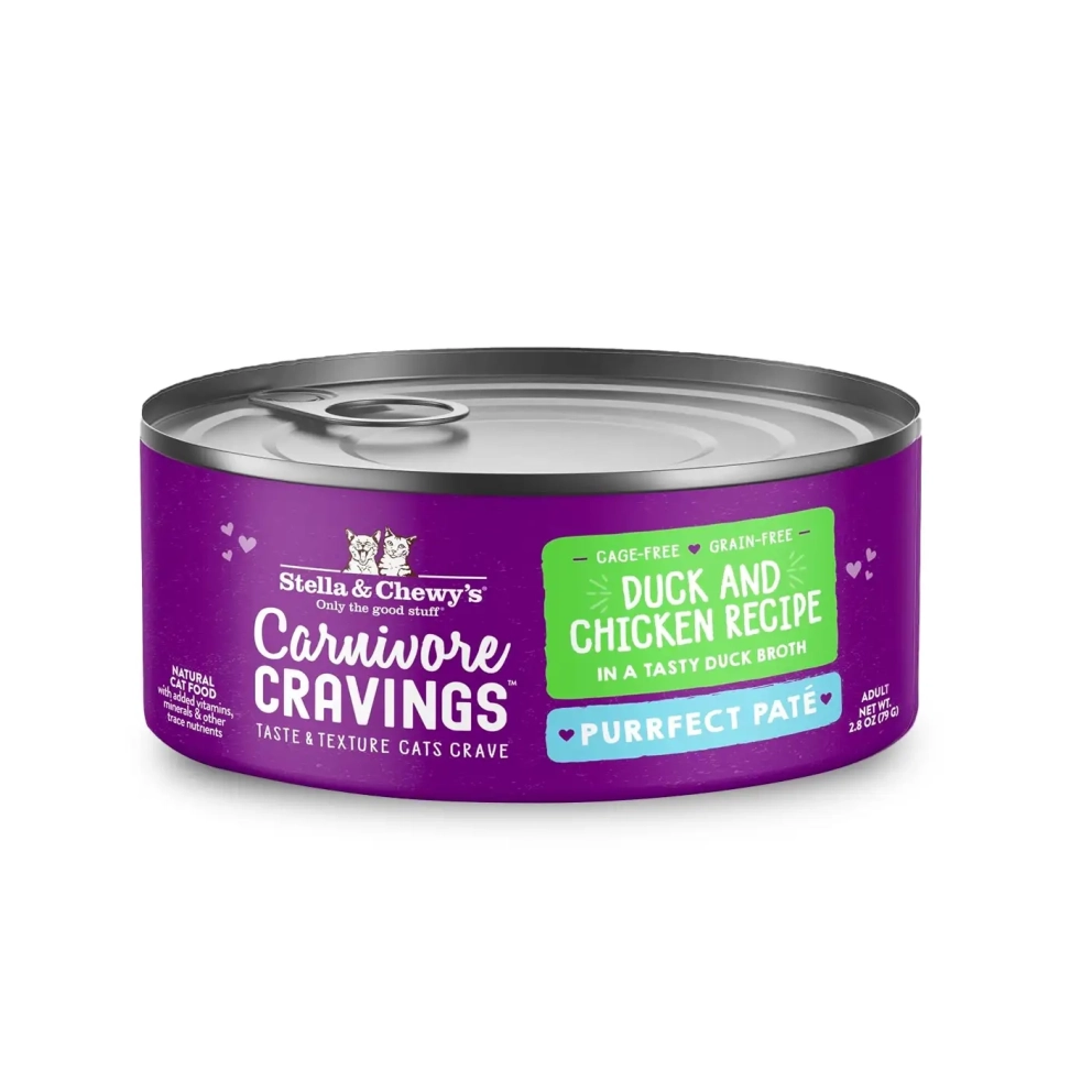S&amp;C_Cat_Canned_Caruivore_Cravings_Pate_DuckChicken_2.8oz_1