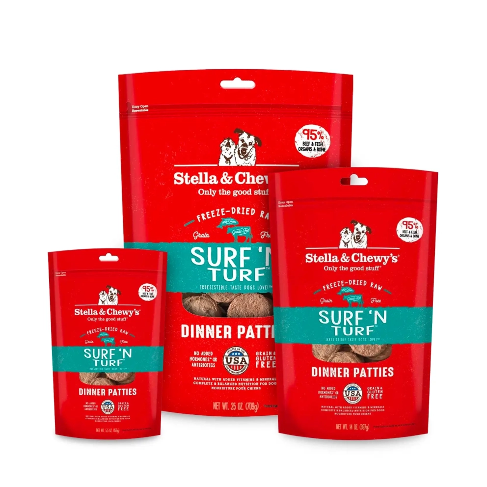 S&amp;C_dog_Freeze_Dried_Dinner_Patties_SurfTurf_3in1_1