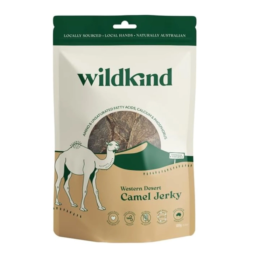 Wildkind_Dog_AirDried_Camel_Jerk_100g_
