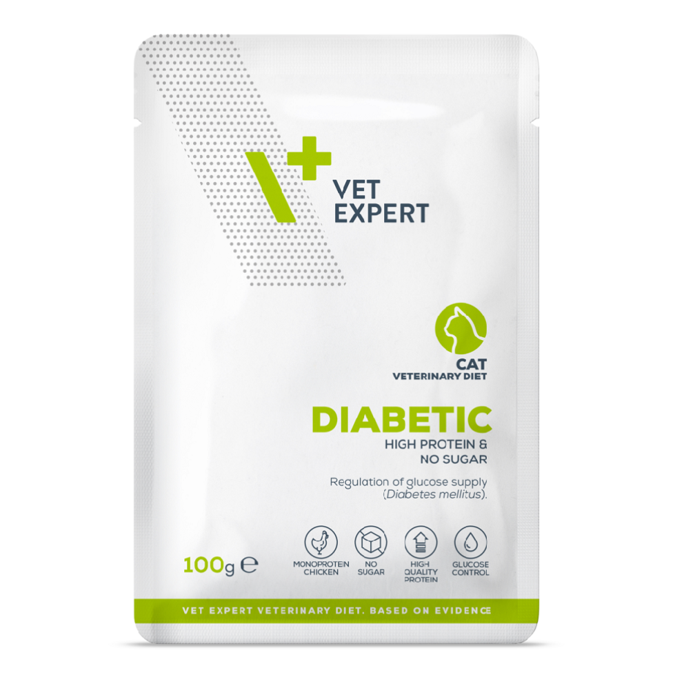 Vet_Expert_cat_pouch_diabetic_100g_1