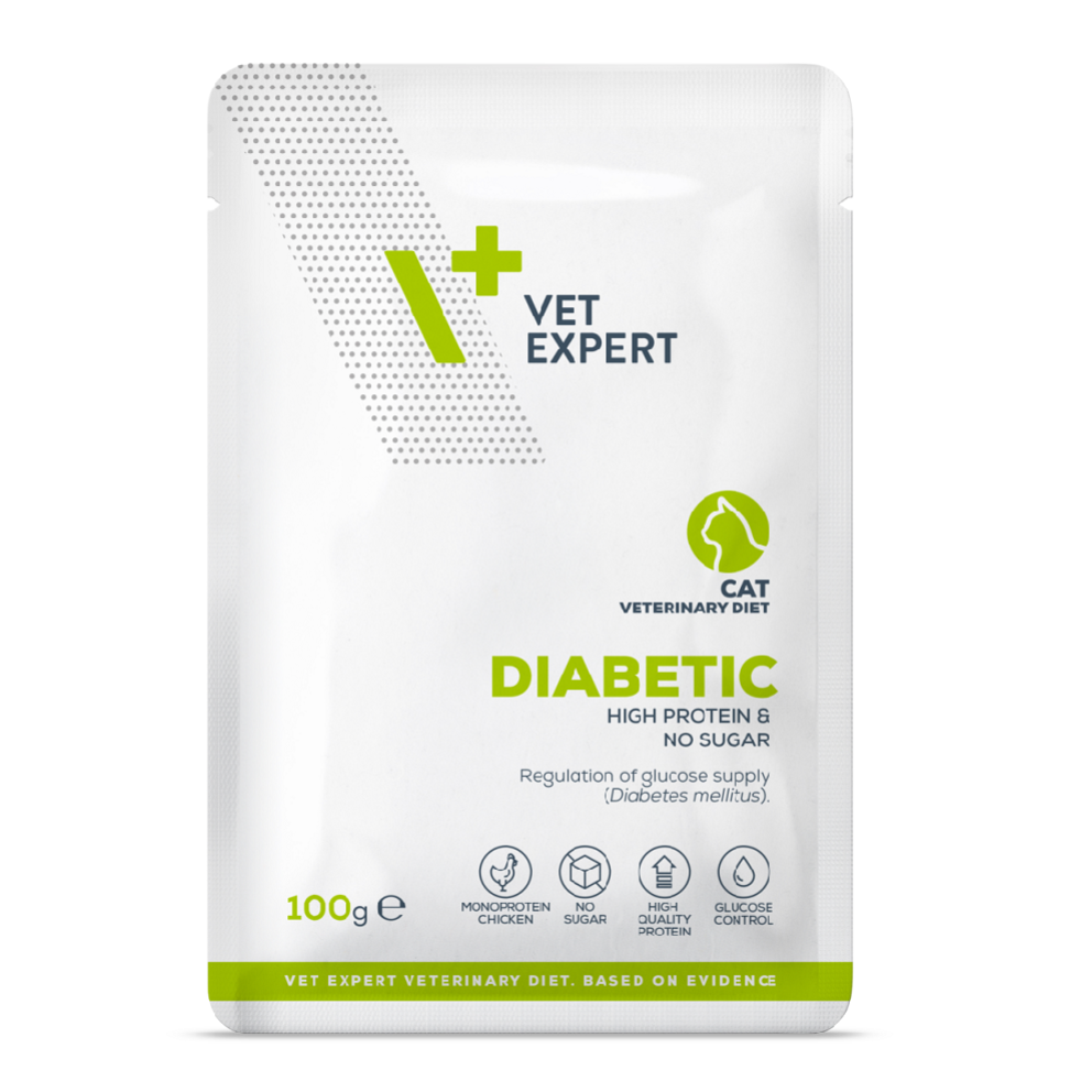 Vet_Expert_cat_pouch_diabetic_100g_1
